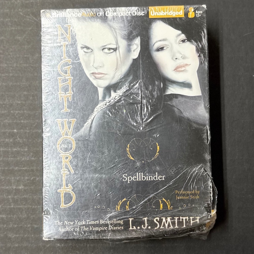 Brilliance Audio Night World Spellbinder CD Audiobook OS Black New L.J. Smith